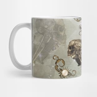 Awesome mechanical skull Mug